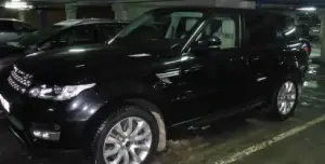 Угнанный в Москве Range Rover Sport &quot;отстаивался&quot; на подземной парковке торгового центра в Минске с немецкими номерами