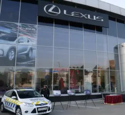 Роскошная защита «Цезарь Сателлит»  для нового седана Lexus ES