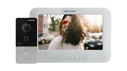 IP-домофон Hikvision IP DS-KV6113-PE1© + DS-KH6320-LE1